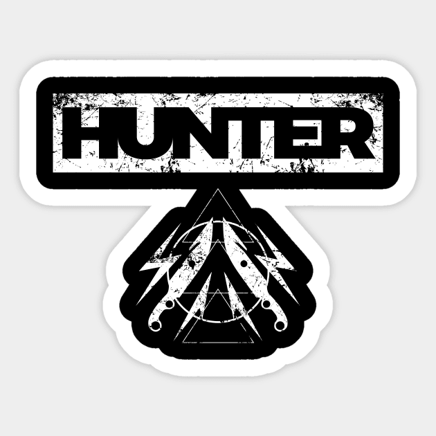 Guardian - Hunter Bladedancer Sticker by ga237